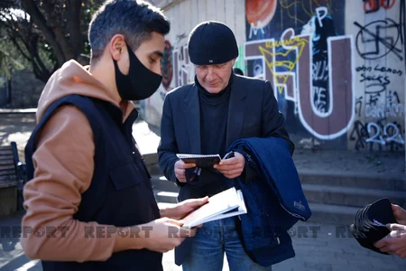 Tbilisidə Xocalı soyqırımı ilə bağlı məlumatlandırma aksiyası keçirilib