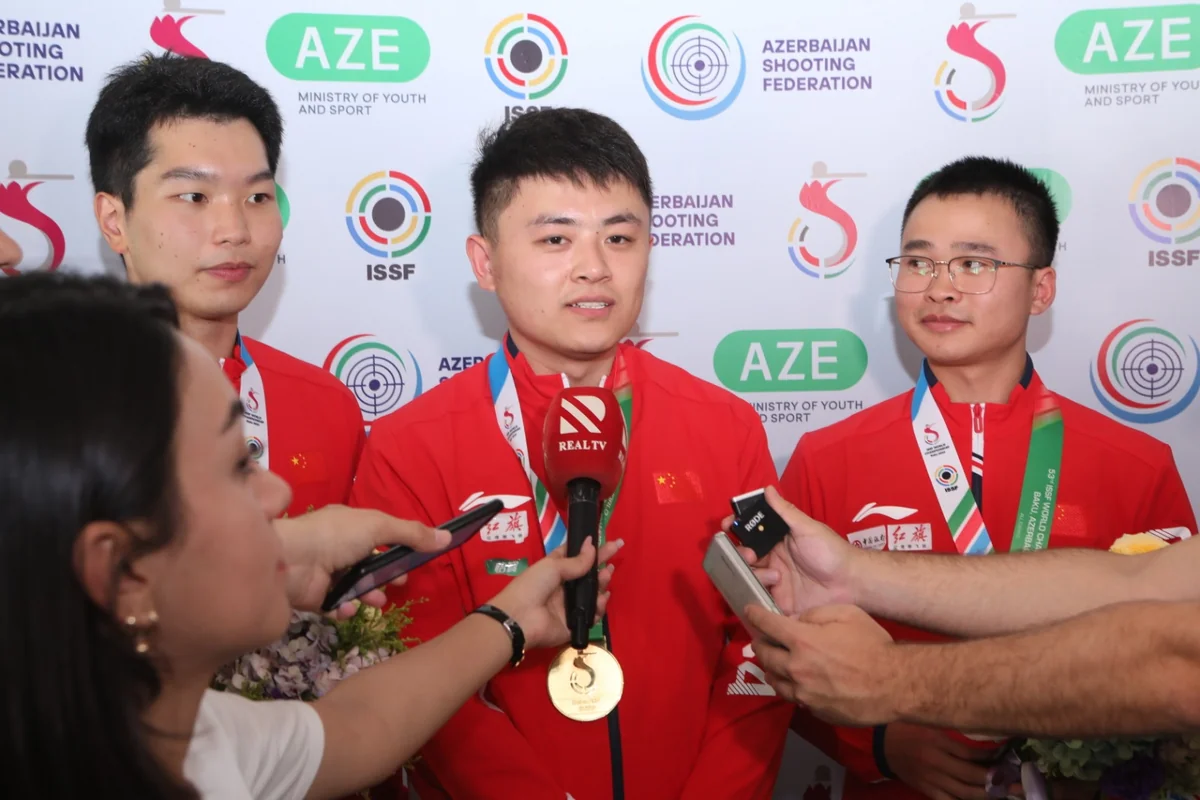 Bakıda qızıl medal qazanan çinli idmançı: Dünya çempionatı yaxşı təşkil olunub