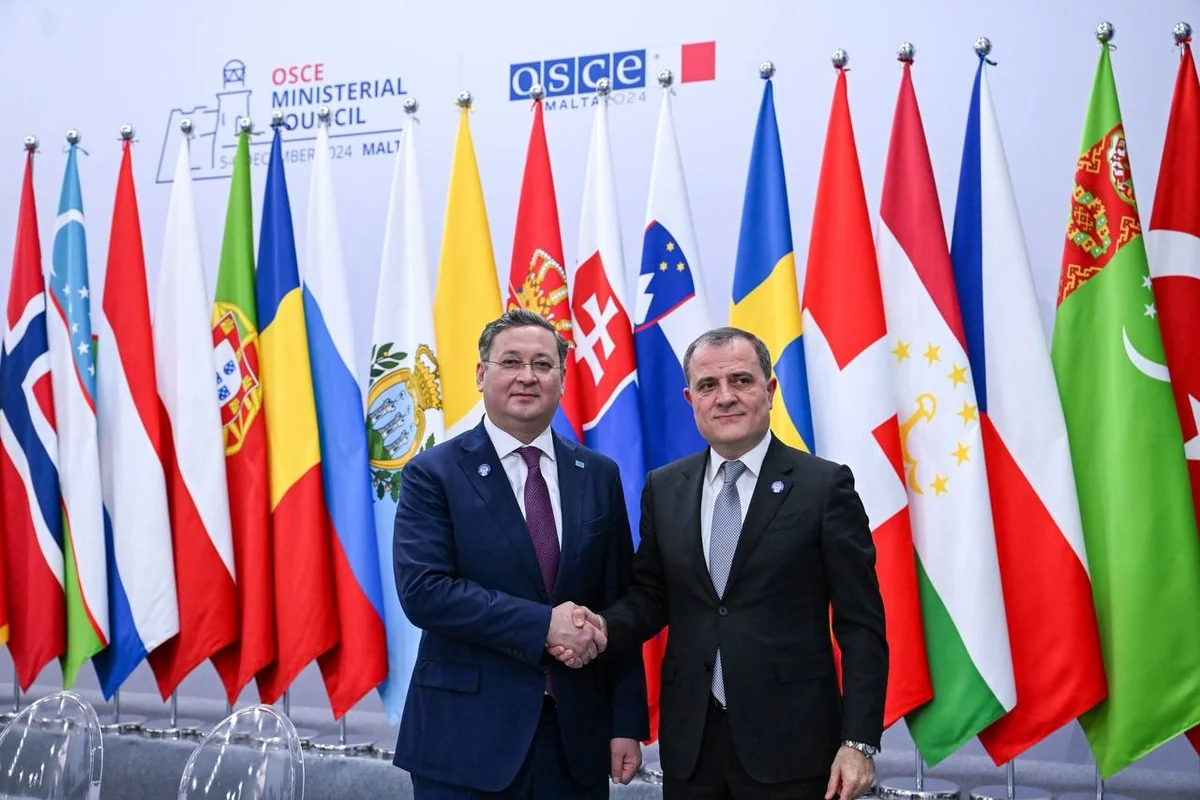 Foreign ministers of Azerbaijan, Kazakhstan mull situation in South Caucasus