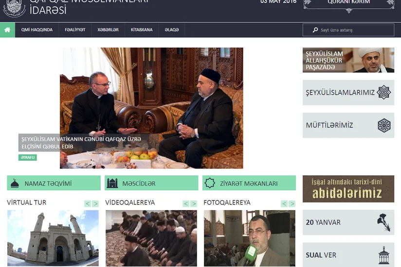​QMİ rəsmi internet saytını yeniləyib