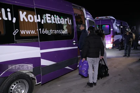 Another group of former IDPs leaves for Azerbaijan's Jabrayil