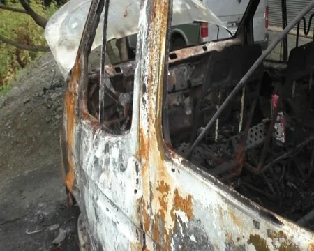 Astarada 2 mikroavtobusu yandıran şəxs saxlanılıb