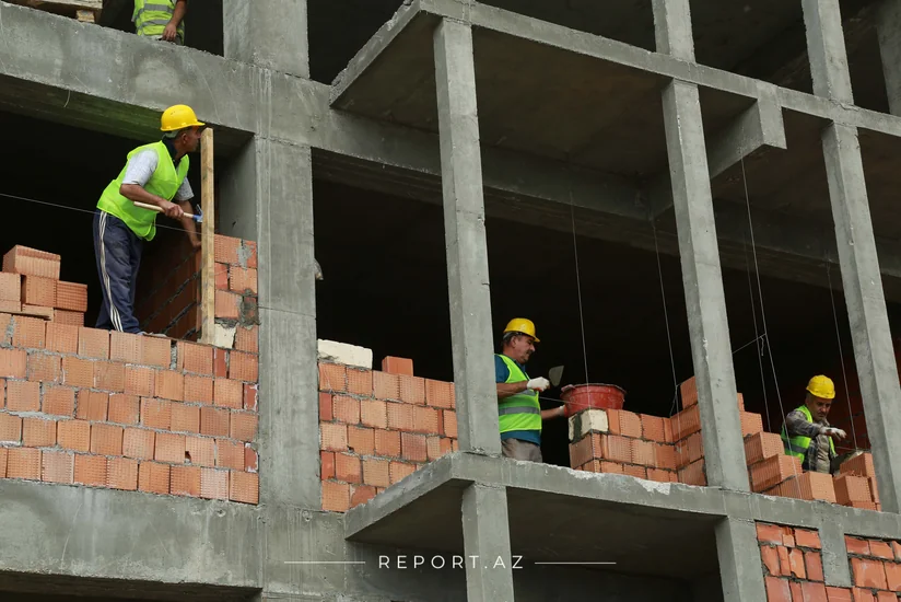 Bakıda aparılan inşaat işlərinin 86,4%-ini özəl müəssisələr yerinə yetirib