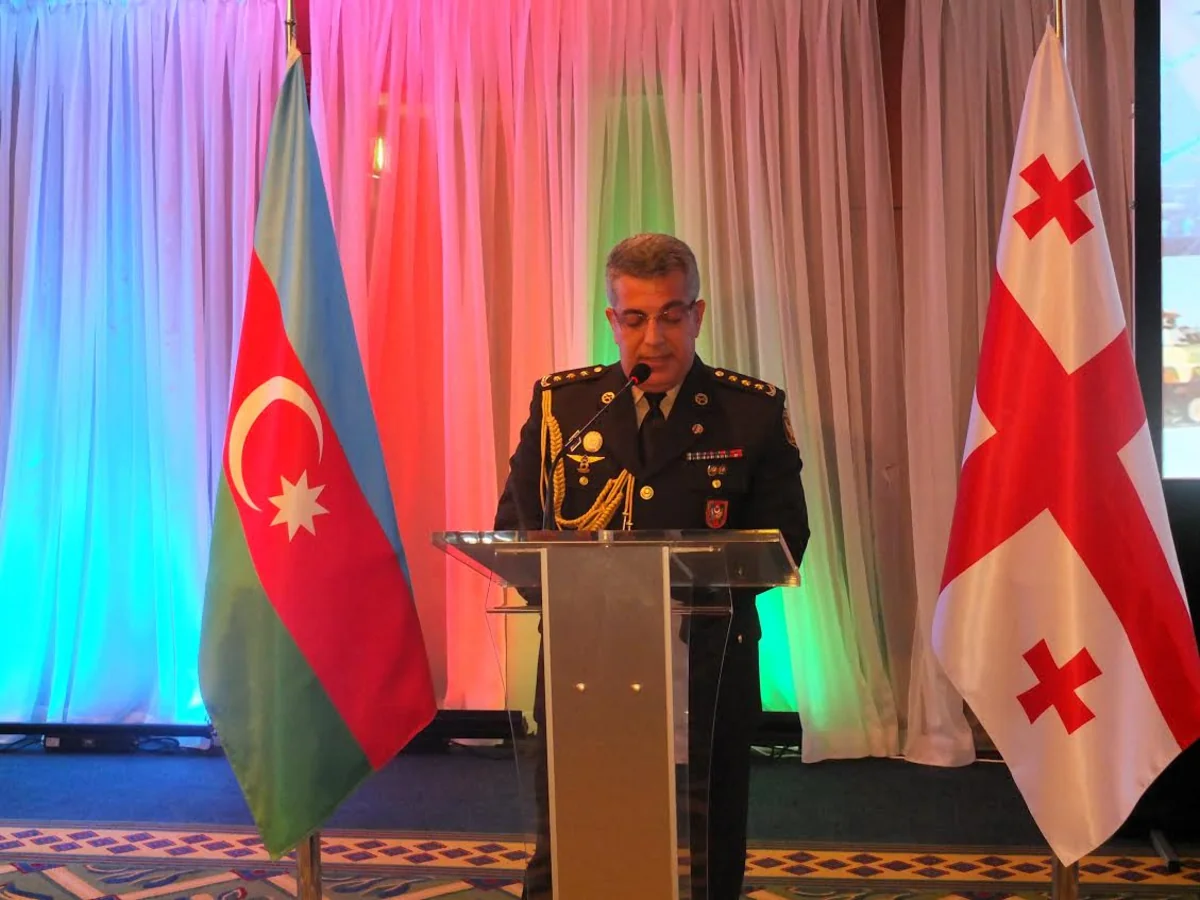 Tbilisidə Azərbaycan Silahlı Qüvvələrinin yaranmasının 98-ci ildönümü münasibəti ilə rəsmi qəbul təşkil olunub - FOTO