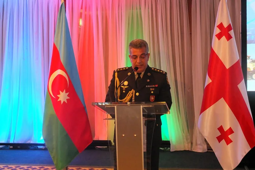Tbilisidə Azərbaycan Silahlı Qüvvələrinin yaranmasının 98-ci ildönümü münasibəti ilə rəsmi qəbul təşkil olunub - FOTO