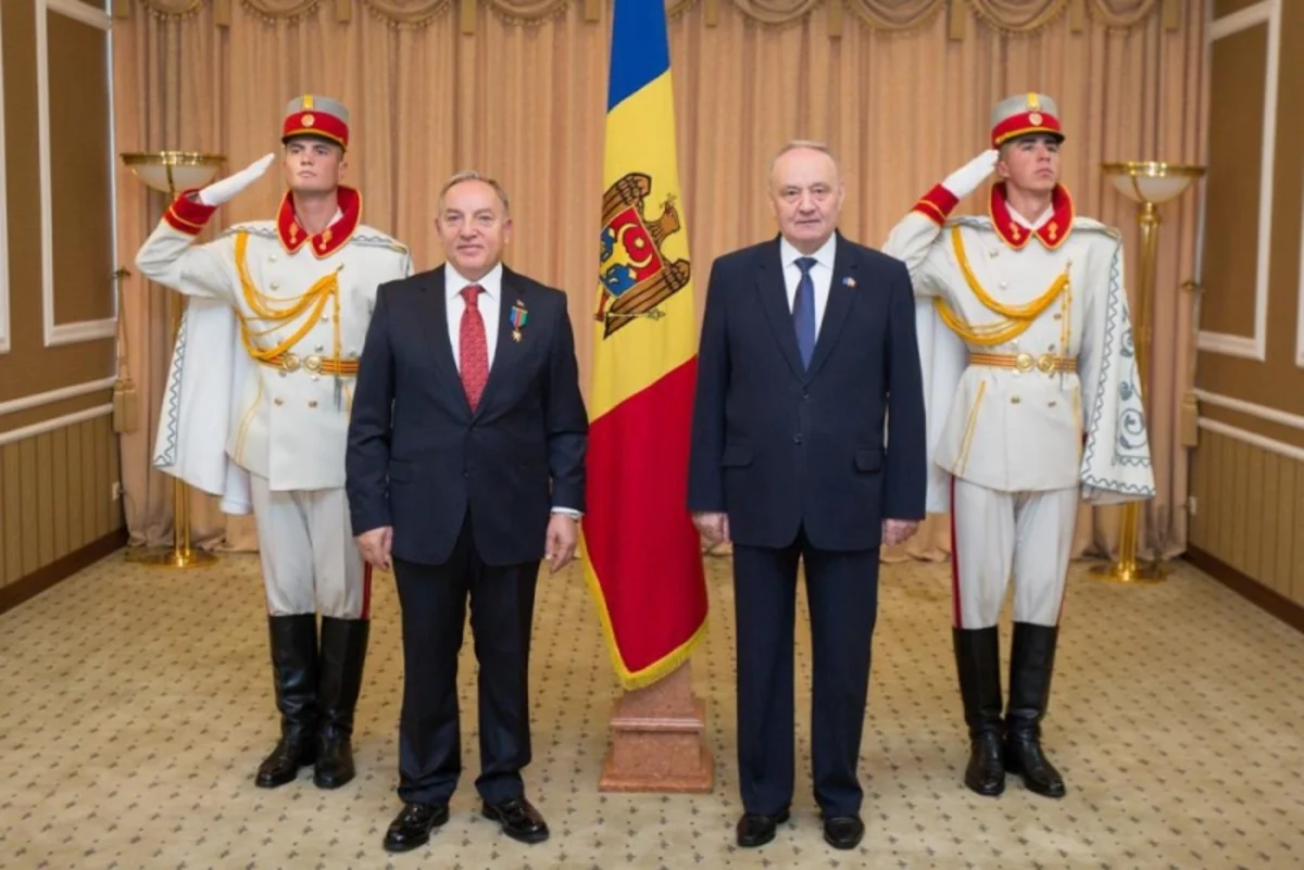 Hulusi Kılıç attends Moldovan President's reception with order presented him by Azerbaijani President