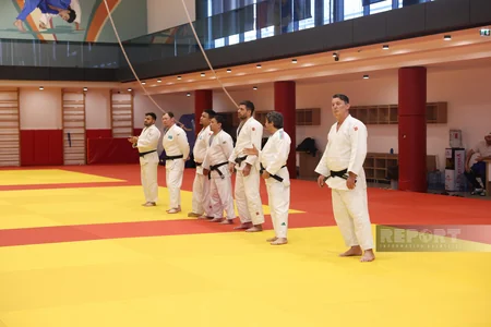 Avropa çempionatına qatılacaq Azərbaycanın cüdo millisinin açıq məşqi keçirilib