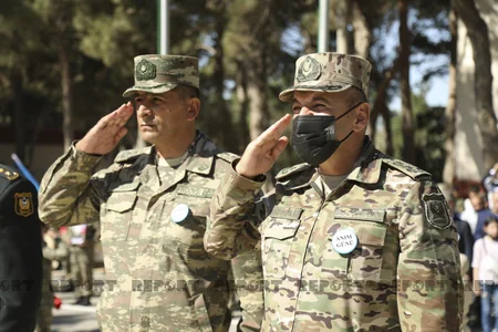 Abşeronda şəhid tankçıların xatirəsi əbədiləşdirilib