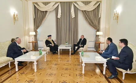 President Ilham Aliyev received Sephardic Chief Rabbi of Jerusalem