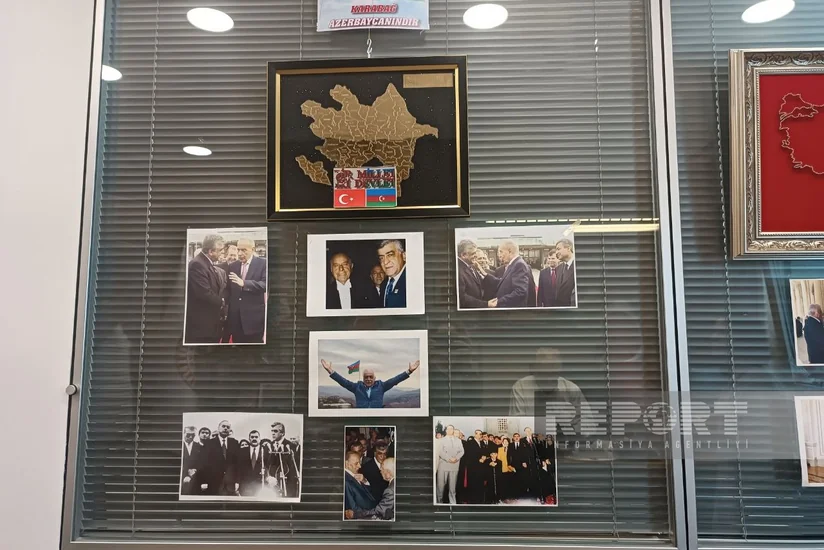 Турецкий депутат создал азербайджанский уголок в рабочей комнате в парламенте
