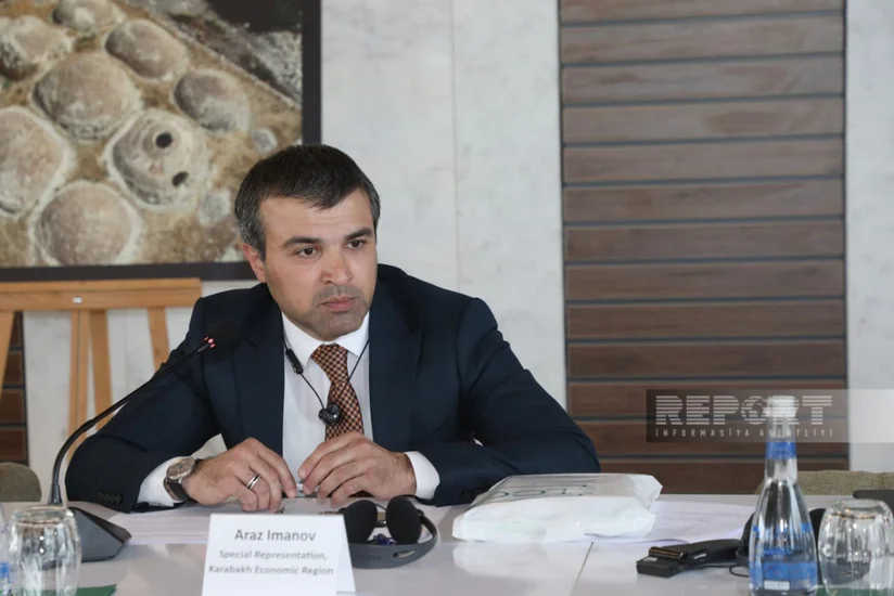 Araz İmanov: “Ermənistan qəsdən və sistemli şəkildə Azərbaycan şəhərlərini dağıdıb”