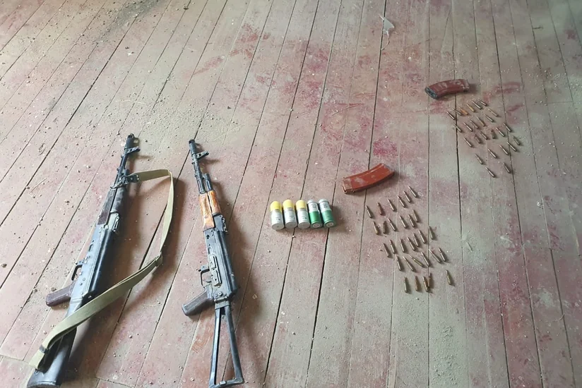 İşğaldan azad olunmuş torpaqlarda çox sayda silah-sursat aşkarlanıb