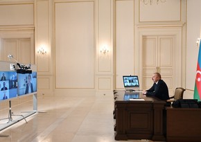 İlham Əliyev Avropa Yenidənqurma və İnkişaf Bankının yeni prezidentini videoformatda qəbul edib - YENİLƏNİB