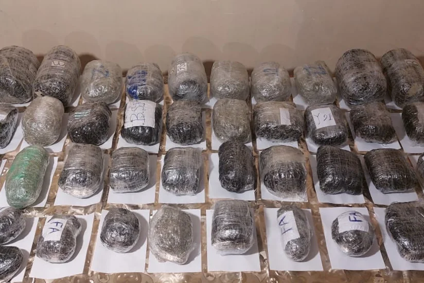 İrandan Azərbaycana 43 kiloqrama yaxın narkotik keçirilməsinin qarşısı alınıb