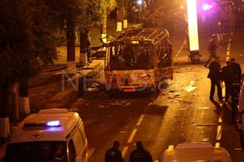 ​В Ереване взорвался автобус, 2 человека погибли, есть раненые - ВИДЕО - ОБНОВЛЕНО