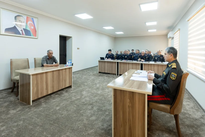 Vilayət Eyvazov Bərdədə vətəndaş qəbulu və sıra baxışı keçirib