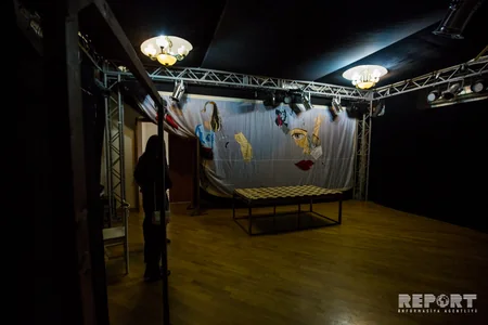 Dövlət Kukla Teatrından - REPORTAJ