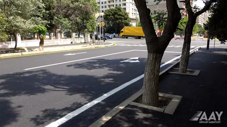 Bakının Nərimanov rayonunda üç küçə əsaslı təmir edilib