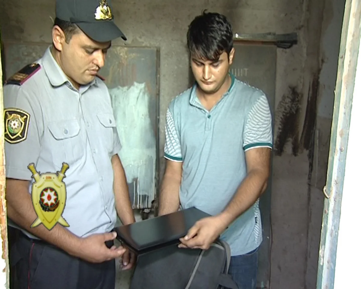 Məktəbdən oğurluq edən şəxs saxlanılıb