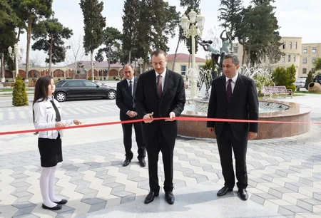 ​Bərdə rayonunda bir sıra obyektlərin açılışı olub