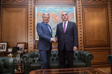 Azerbaijani and Belgian FMs discuss Karabakh settlement