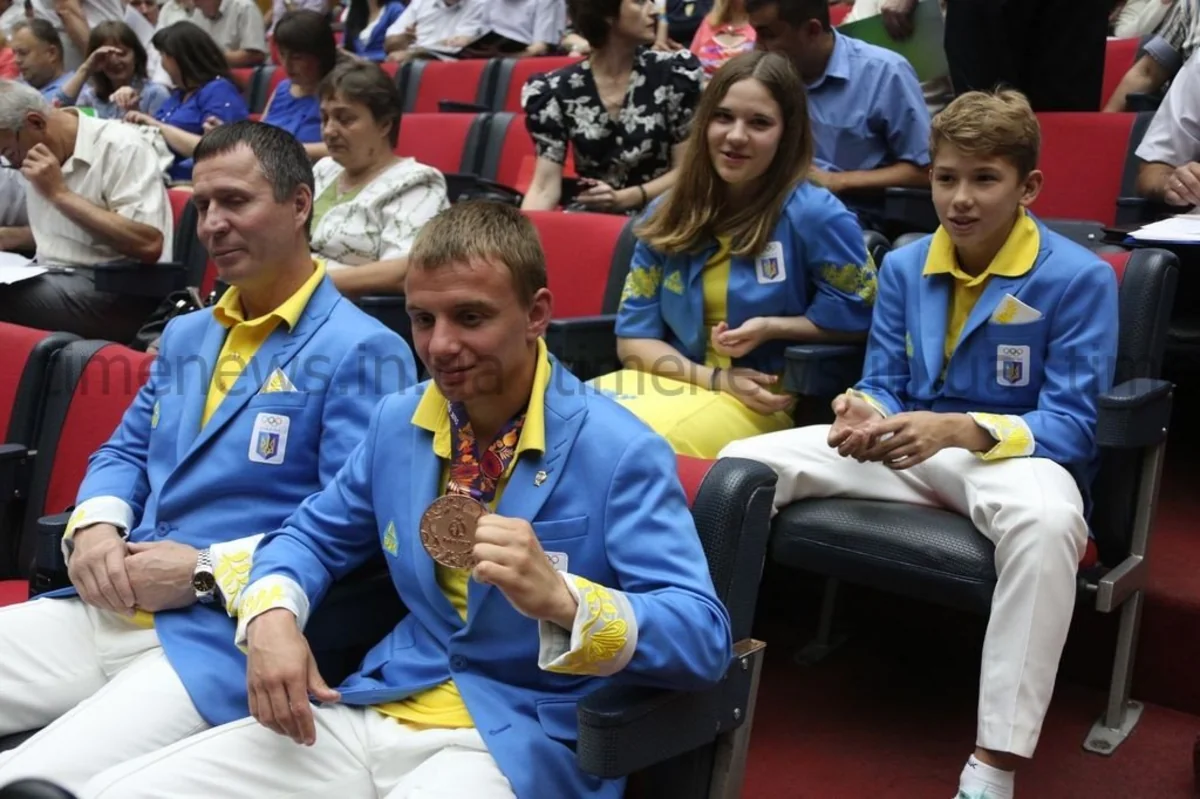 В Запорожье прошло чествование участников I Европейских игр