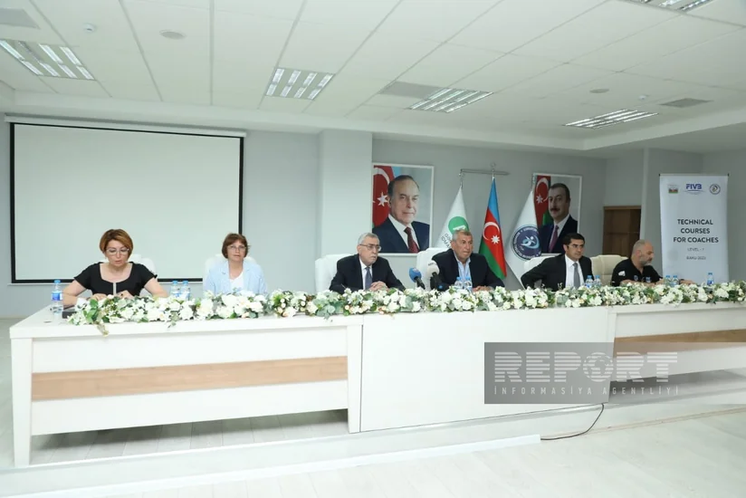 Bakıda voleybol məşqçiləri üçün beynəlxalq seminar başa çatıb