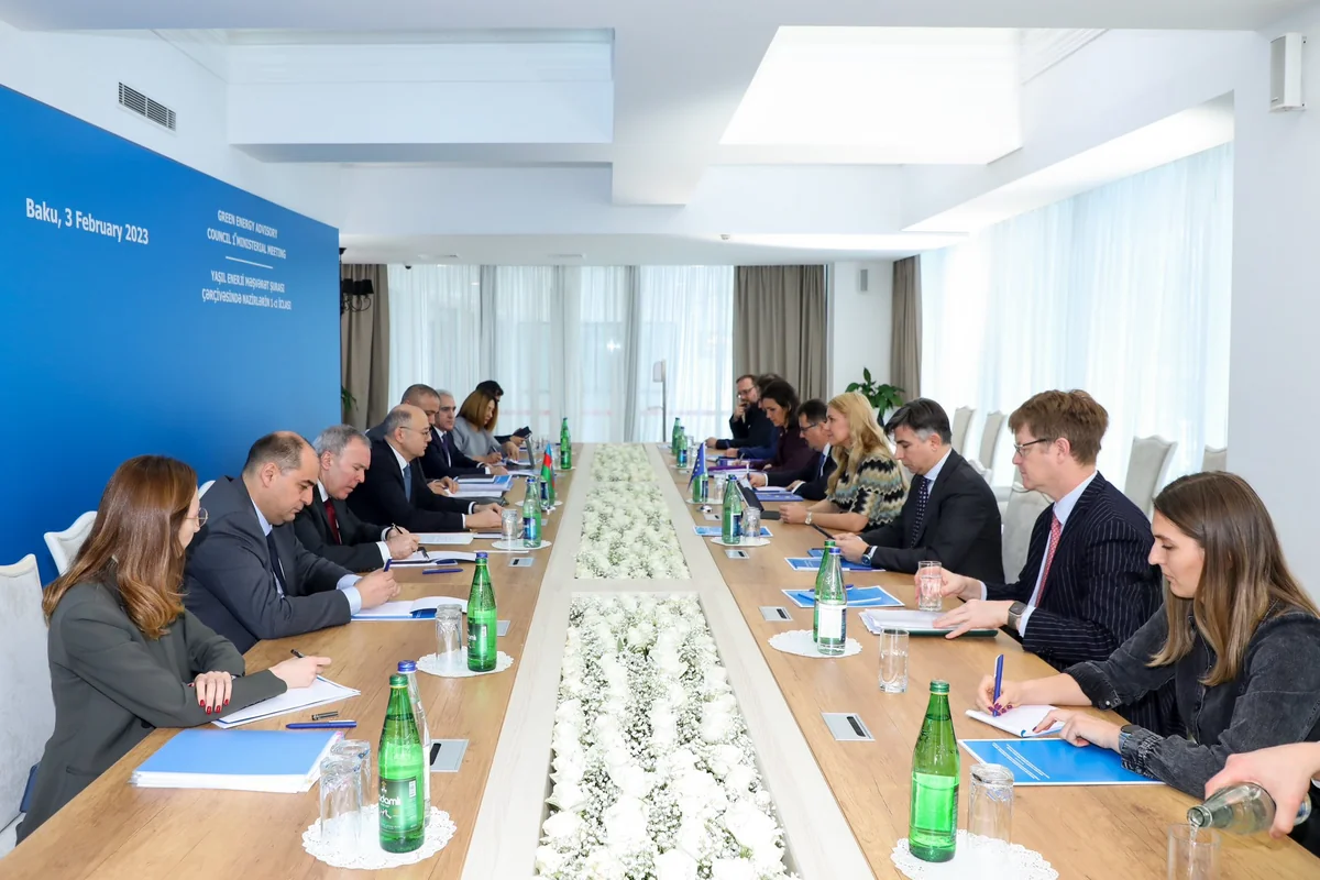 Azerbaijan, EU intensifying activities for transmission of green energy
