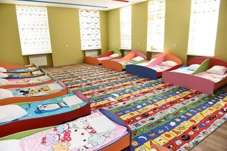 President Ilham Aliyev opens orphanage-kindergarten in Imishli district