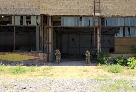 Azərbaycan ordusunun xüsusi təyinatlıları Naxçıvanda taktiki-xüsusi təlim keçirib