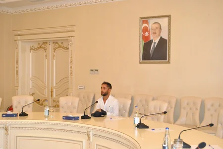 Zaur Mikayılov Sumqayıtda vətəndaşları qəbul edib