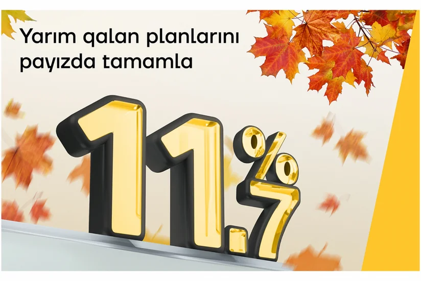 “Yelo Bank”ın payız təklifini qaçırma