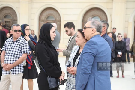 Xalq artisti Aftandil İsrafilov dəfn edilib - YENİLƏNİB-2