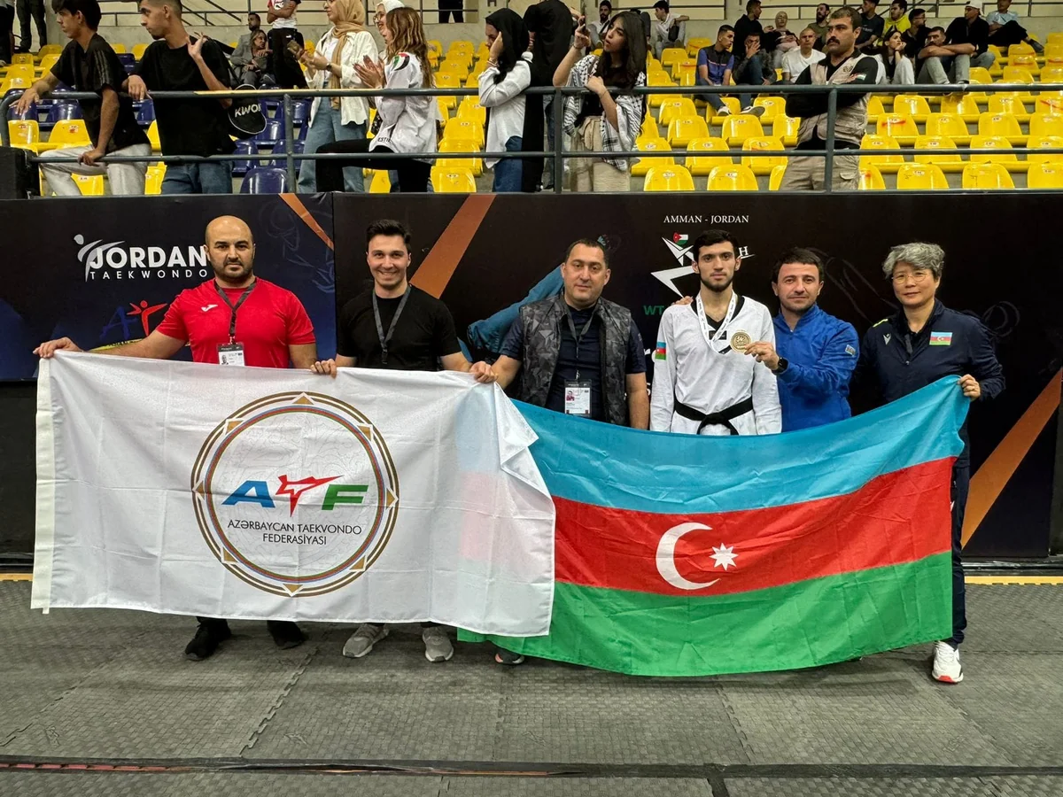 Azərbaycan taekvondoçusu Prezident Kuboku turnirində qızıl medal qazanıb