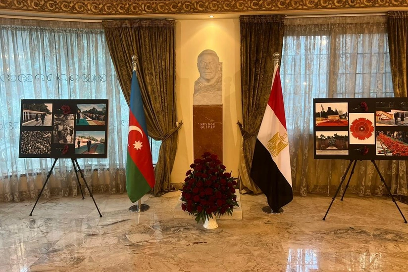 Azərbaycanın Misirdəki səfirliyində 20 Yanvar faciəsi yad edilib
