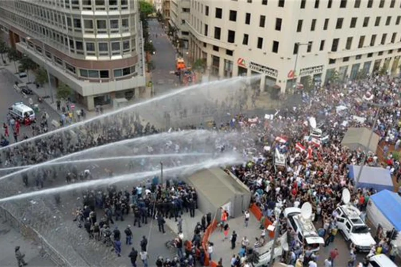 ​Livanda nümayiş zamanı 35 nəfər xəsarət alıb