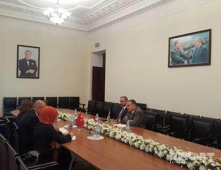 BMTM Strasburqdakı türk təşkilatı ilə əməkdaşlığa başlayır - FOTO