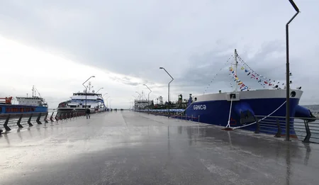 President Ilham Aliyev inaugurated commissioning of new vessels of Caspian Sea Shipping
