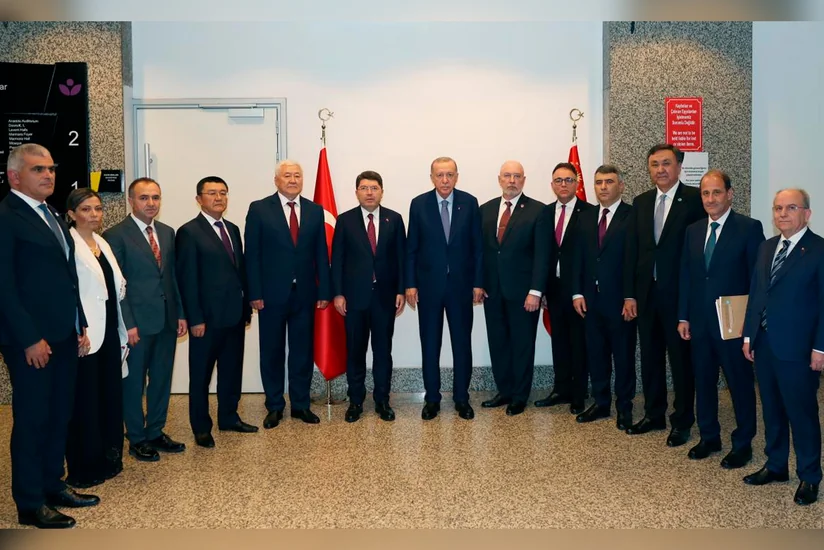 Ərdoğan TDT-yə üzv və müşahidəçi ölkələrin Məhkəmə-Hüquq Şuraları sədrlərinin toplantısında iştirak edib