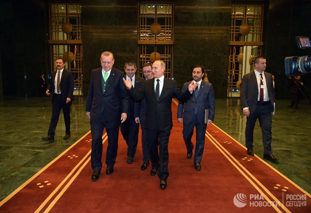 Президент Турции заявил, что намерен еще раз встретиться с Путиным в Сочи