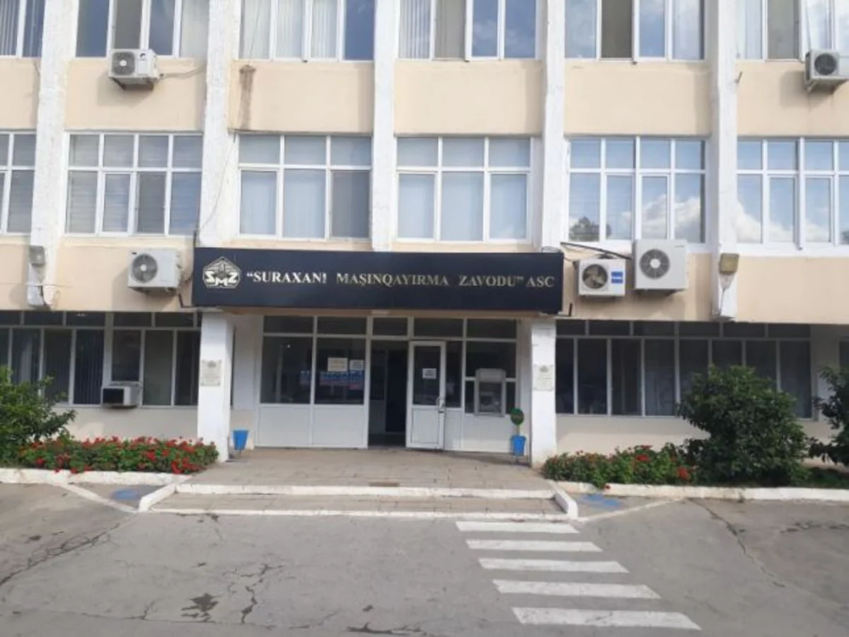 “Suraxanı Maşınqayırma Zavodu”nun öhdəlikləri 7 % artıb
