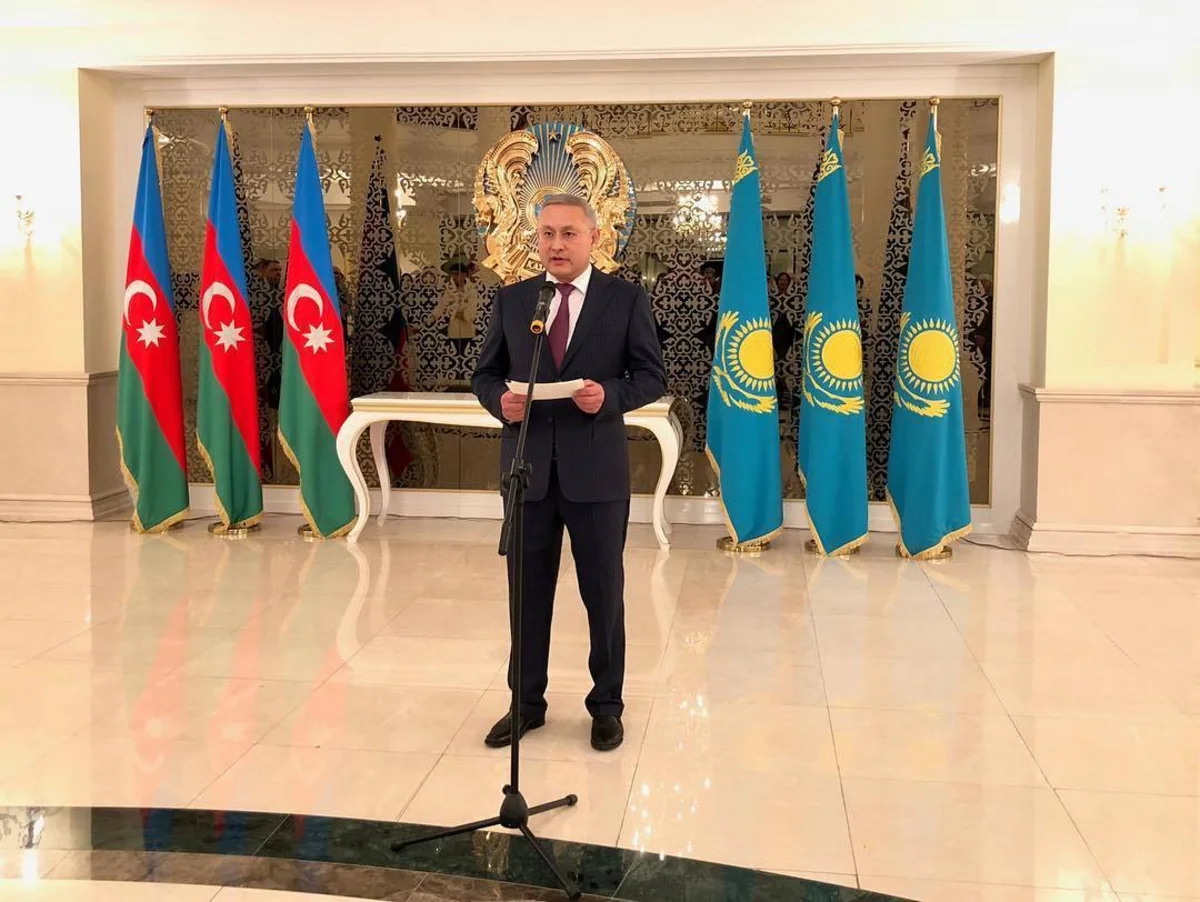 Kazakh Ambassador to Azerbaijan appointed to new post