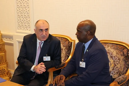 Elmar Məmmədyarov Sierra Leone və Eritreyanın xarici işlər nazirləri ilə görüşüb