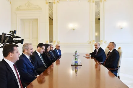 Prezident Türkiyənin əmək və sosial müdafiə nazirini qəbul edib - ƏLAVƏ OLUNUB