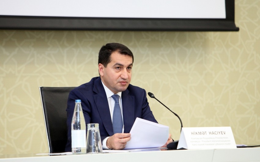 Prezidentin köməkçisi: Azərbaycan Ordusu qadın, uşaq və yaşlılara qarşı müharibə aparmır