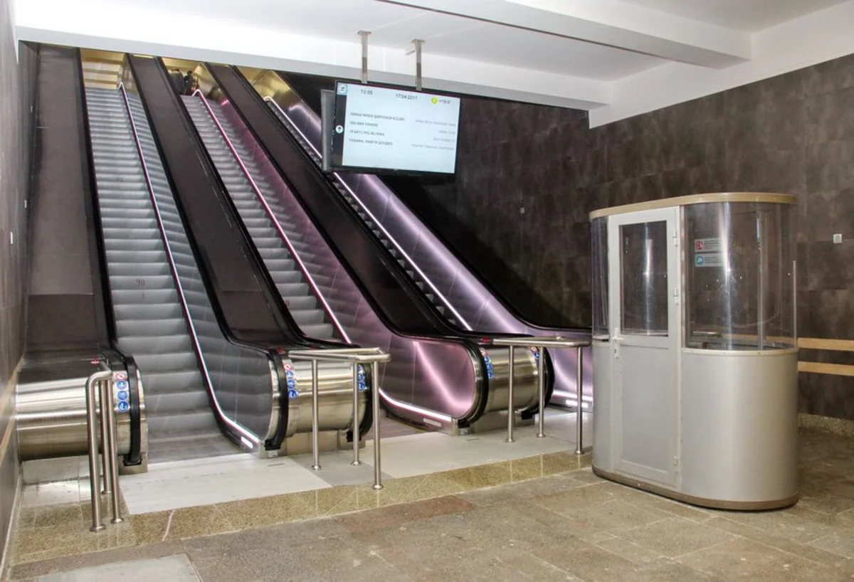 Sabah İnşaatçılar metro stansiyasının I vestibülü istifadəyə veriləcək