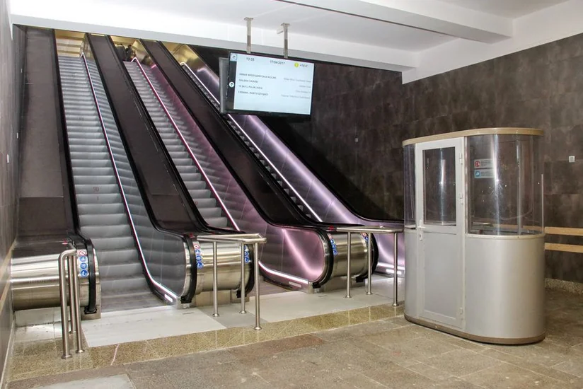 Sabah İnşaatçılar metro stansiyasının I vestibülü istifadəyə veriləcək