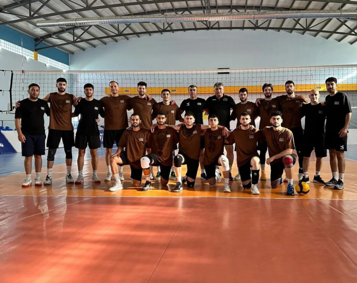 Azərbaycanın voleybol millisi Avstriyanı qəbul edir