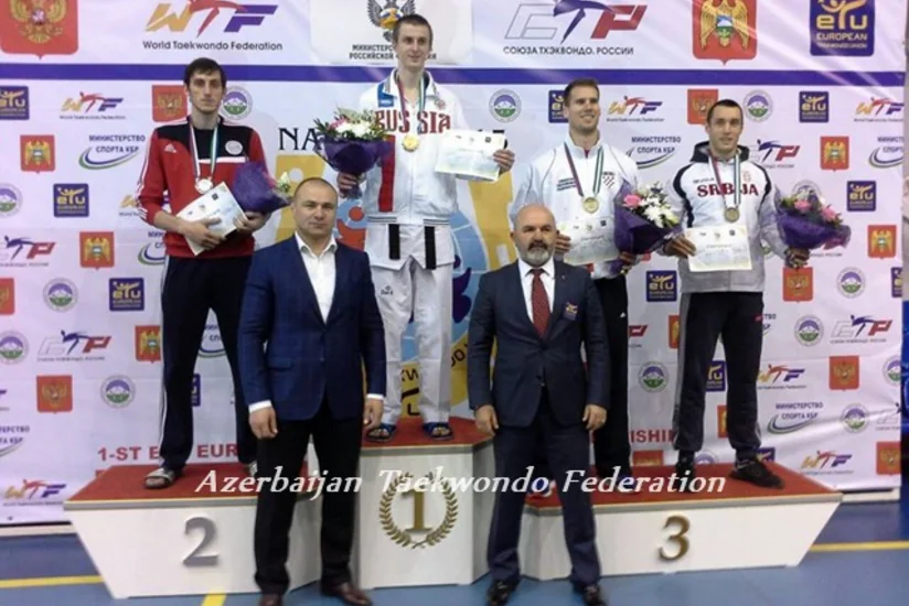 ​Azərbaycan taekvondoçusu Avropa ikincisi olub
