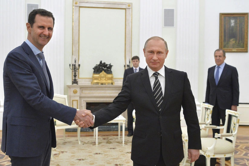 Vladimir Putin meets with Bashar Assad in Sochi